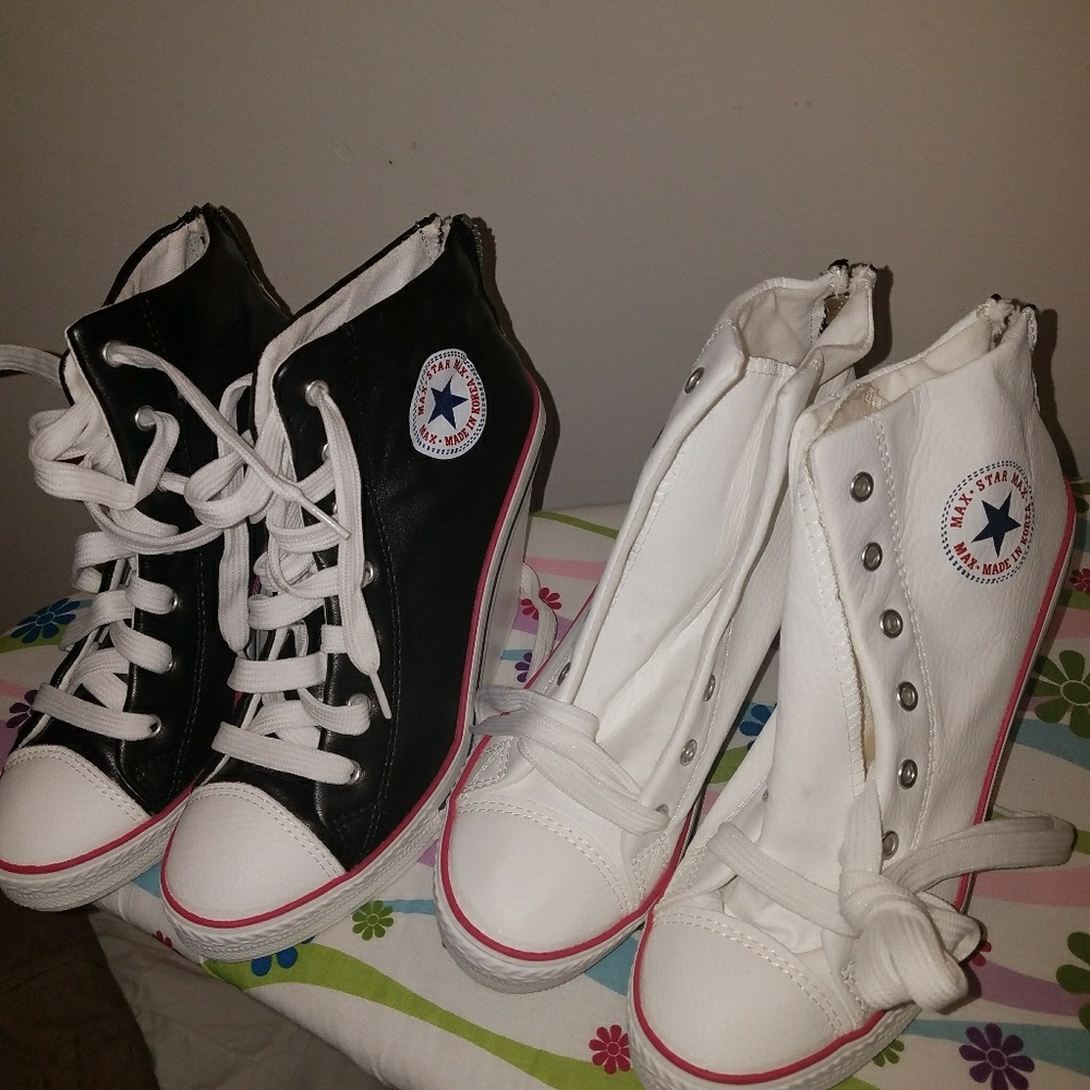 max star wedge sneaker